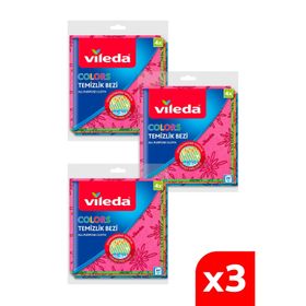 Vileda 4'lü Colors Renkli Temizlik Bezi (2 adet)