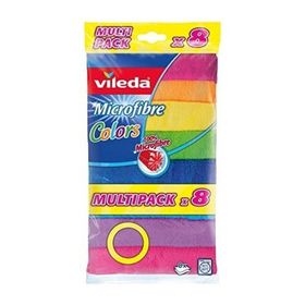 Vileda Colors Mikrofiber 8'li Temizlik Bezi