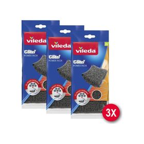 Vileda Glitzi İnox 3'lü Paket Bulaşık Teli