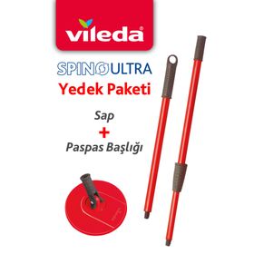 Vileda Spino Ultra Yedek Sap Başlık Paketi
