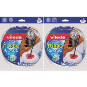 Vileda Turbo Paspas Ucu 2'li Yedek Mop