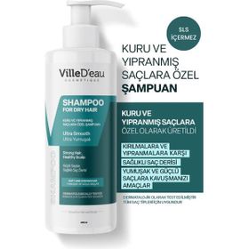 Ville D'eau Kuru ve Yıpranmış Saçlara Özel 400 ml Ultra Yumuşak Şampuan