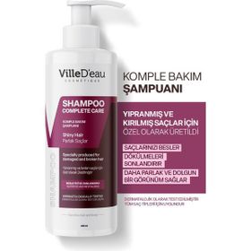 Ville D'eau Yıpranmış Kırılan Saç İçin 400 ml Komple Bakım Şampuanı