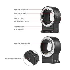 Viltrox NF-E1 Nikon F to Sony E Mount Adaptör