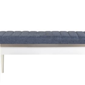 Vina 1048 Beyaz Lacivert Bench