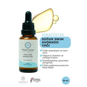 Vinacocha 30 ml Soğuk Sıkım Avokado Yağı