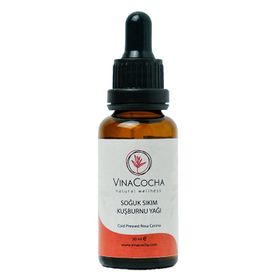 Vinacocha 30 ml Soğuk Sıkım Kuşburnu Çekirdeği Yağı