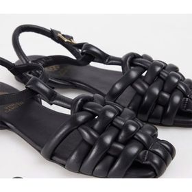 Vince Camuto Celina Siyah Deri Kadın Sandalet