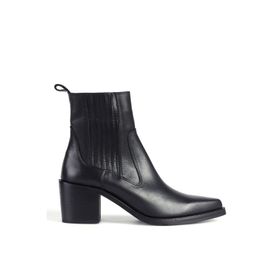 Vince Camuto Lia Deri Siyah Kadın Topuklu Bot