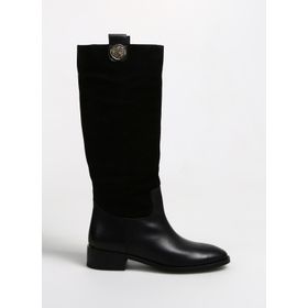 Vince Camuto Nadia Siyah Deri Kadın Çizme