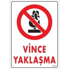 Vince Yaklaşma Uyarı Levhası