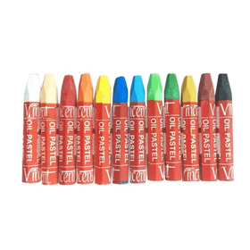 Vincent 12 Renk Yağlı Pastel Boya