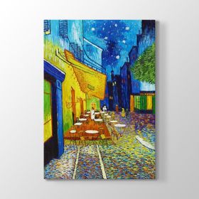 Vincent Van Gogh - Terrasse De Cafe Tablosu