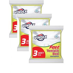 Vindex 3'lü Fast Temizlik Bezi (3 adet)