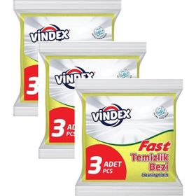 Vindex 3'lü Fast Temizlik Bezi (3 adet)