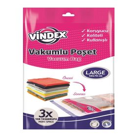 Vindex 50x70 cm 2'li Large Vakumlu Poşet