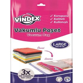 Vindex 50x70 cm 2'li Large Vakumlu Poşet