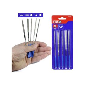 Vinko 03064 30x140 mm 5 Parça İzole Saplı Elmas Eğe Takımı