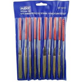 Vinko 19105 Sakata Elmas 10 Parça 5x180 mm Eğe Takımı