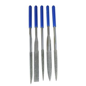Vinko 30x140 mm 5 Parça İzole Saplı Elmas Eğe Takımı
