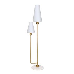 Vinner Bologna Statik Eskitme Mat Gold Metal Lambader
