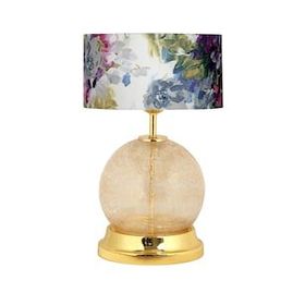 Vinner Broken Glass Gold Detaylı Cam Abajur
