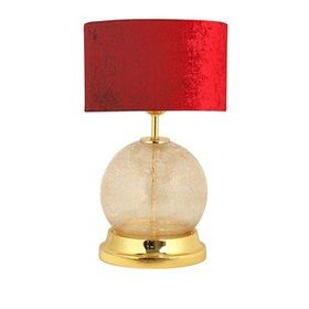 Vinner Broken Glass Gold Detaylı Cam Abajur