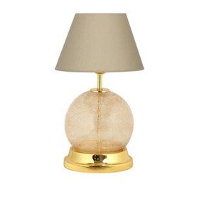Vinner Broken Glass Gold Detaylı Cam Abajur