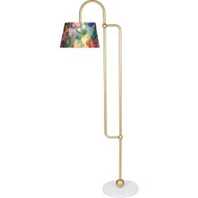Vinner Genova Eskitme Mat Gold Metal Lambader