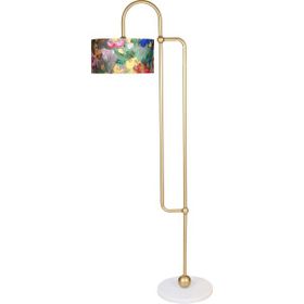 Vinner Genova Eskitme Mat Gold Metal Lambader