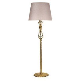 Vinner Gold Kaplama Şelale Paslanmaz Metal Modern Lambader