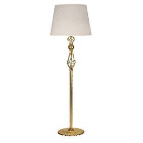 Vinner Gold Kaplama Şelale Paslanmaz Metal Modern Lambader