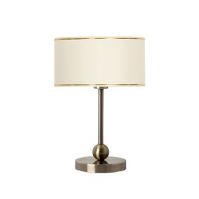Vinner Gold Krem Sphere Eskitme Kaplama Metal Abajur