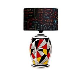 Vinner Handmade Geometric Coated Özel Tasarım Abajur