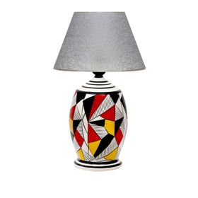 Vinner Handmade Geometric Coated Özel Tasarım Abajur