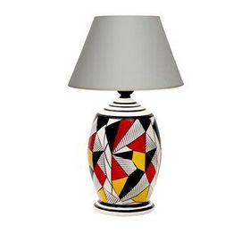 Vinner Handmade Geometric Coated Özel Tasarım Abajur