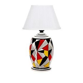 Vinner Handmade Geometric Coated Özel Tasarım Abajur
