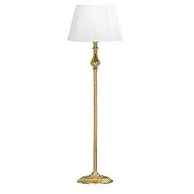 Vinner Madelyn Organize Beyaz Gold Kaplama Burgulu Metal Lambader