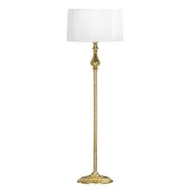 Vinner Madelyn Organize Beyaz Gold Kaplama Burgulu Metal Lambader
