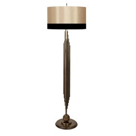 Vinner Marche Eskitme Mat Gold Kaplama Siyah Mataro Metal Lambader