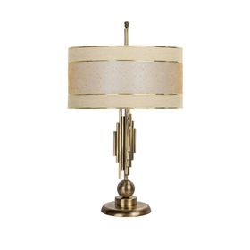 Vinner Marche Mka-01 Çift Mataro Eskitme Mat Gold Metal Abajur