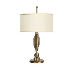 Vinner Marche Mka-01 Gold Krem Eskitme Mat Gold Metal Abajur