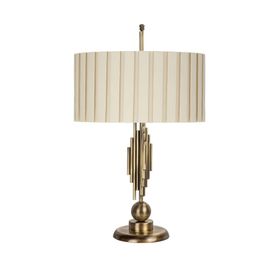 Vinner Marche Mka-01 Krem Kırma Eskitme Mat Gold Metal Abajur