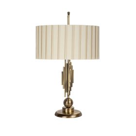 Vinner Marche Mka-01 Krem Kırma Eskitme Mat Gold Metal Abajur