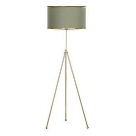 Vinner Noa Eskitme Tripod Boyu Ayarlanabilir Metal Gold Şeritli Haki Lambader