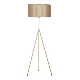 Vinner Noa Eskitme Tripod Boyu Ayarlanabilir Metal Gold Şeritli Mataro Vizon Lambader