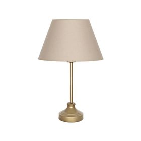 Vinner Onze Violet Eskitme Mat Gold Metal Abajur Masa Lambası