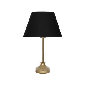 Vinner Onze Violet Eskitme Mat Gold Metal Abajur Masa Lambası