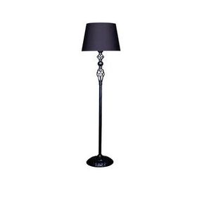 Vinner Siyah Kaplama Helezon Paslanmaz Metal Modern Lambader