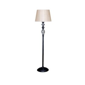 Vinner Siyah Kaplama Helezon Paslanmaz Metal Modern Lambader